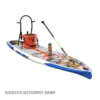 HD 12′ Gatorshell Fischer Topwater Paddle Board $ 1,799.00 - Image 4