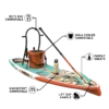HD 10′6″ Gatorshell Native Sendero Paddle Board  Sale $1419.00 - Image 2