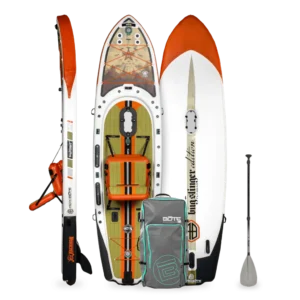 Rackham Aero 12'4" Inflatable Paddle Board Bug Slinger backwater $1749.00