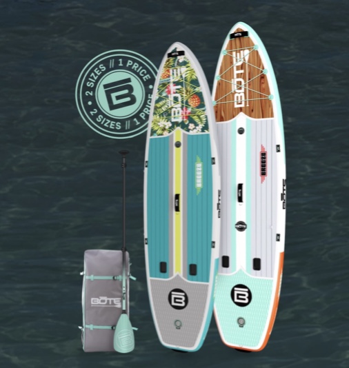 Breeze Aero 10'6" Native Floral Cuda/ Classic Mangrove Inflatable Paddle Board $549.00 - Image 4