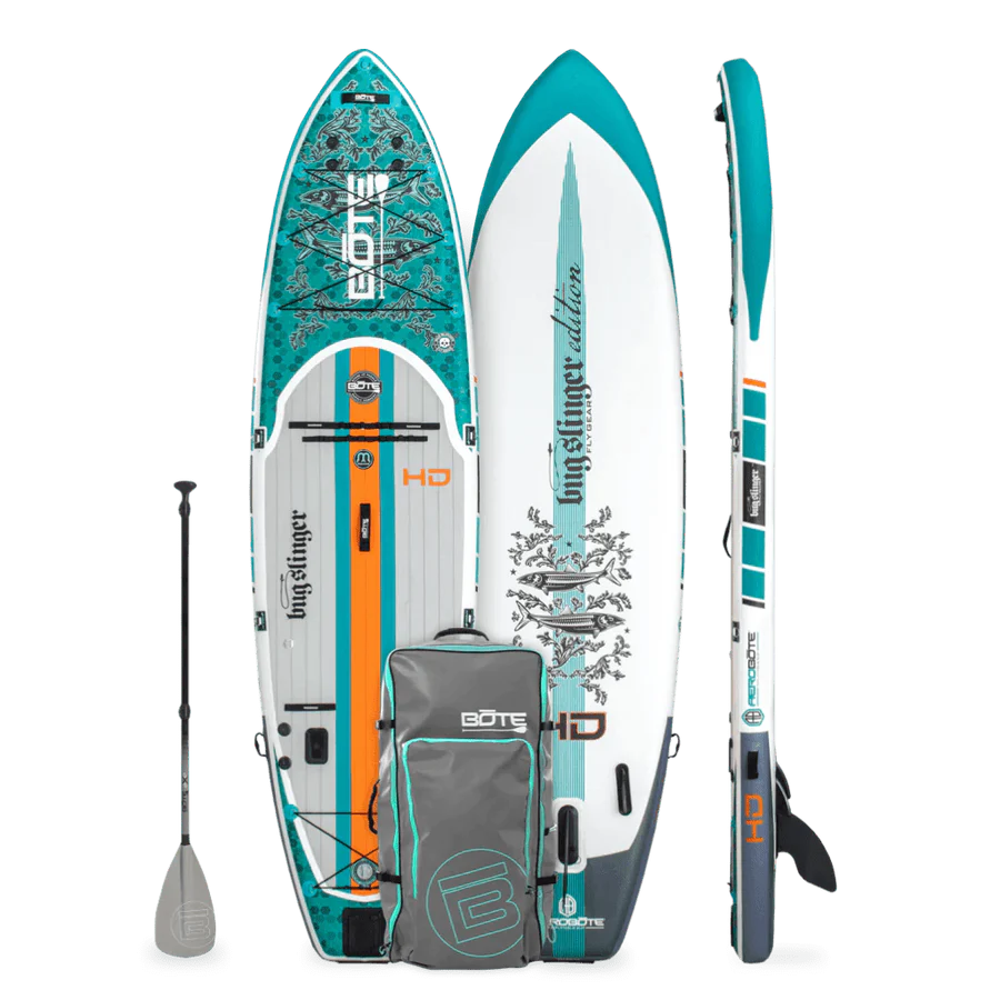 HD Aero 11′6″ Bugslinger Bonefish Inflatable Paddle Board $899.00  1 Left!